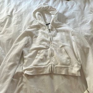 Brandy Melville cropped hoodie